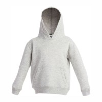 SWEAT SHIRT CRIANÇA C/CAPUZ PHOENIX KIDS CINZA MAT